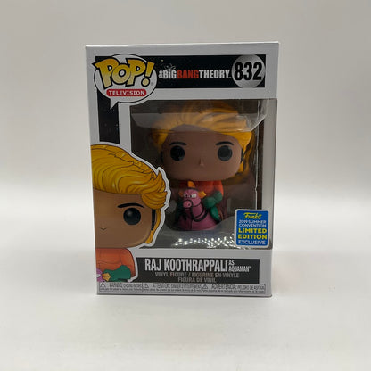 Raj Koothrappali as Aquaman Funko Pop! The Big Bang Theory #832 2019 Summer