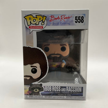 Bob Ross & Raccoon Funko Pop! The Joy of Painting #558