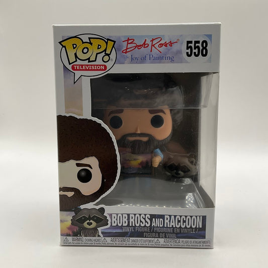 Bob Ross & Raccoon Funko Pop! The Joy of Painting #558