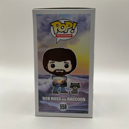 Bob Ross & Raccoon Funko Pop! The Joy of Painting #558