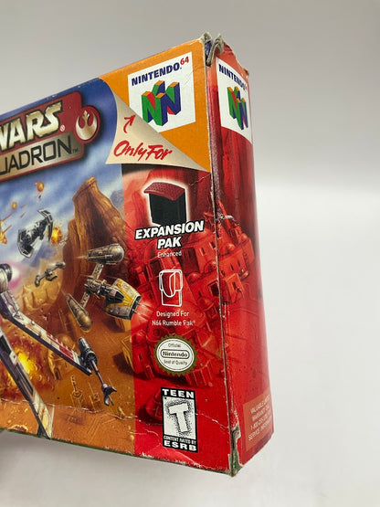 Star Wars Rogue Squadron Nintendo 64 CIB