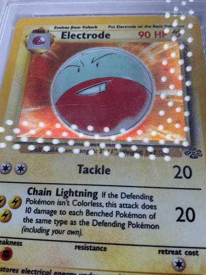 Electrode Pokemon Jungle Holo #2 PSA 5