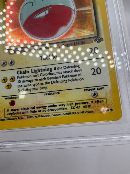 Electrode Pokemon Jungle Holo #2 PSA 5