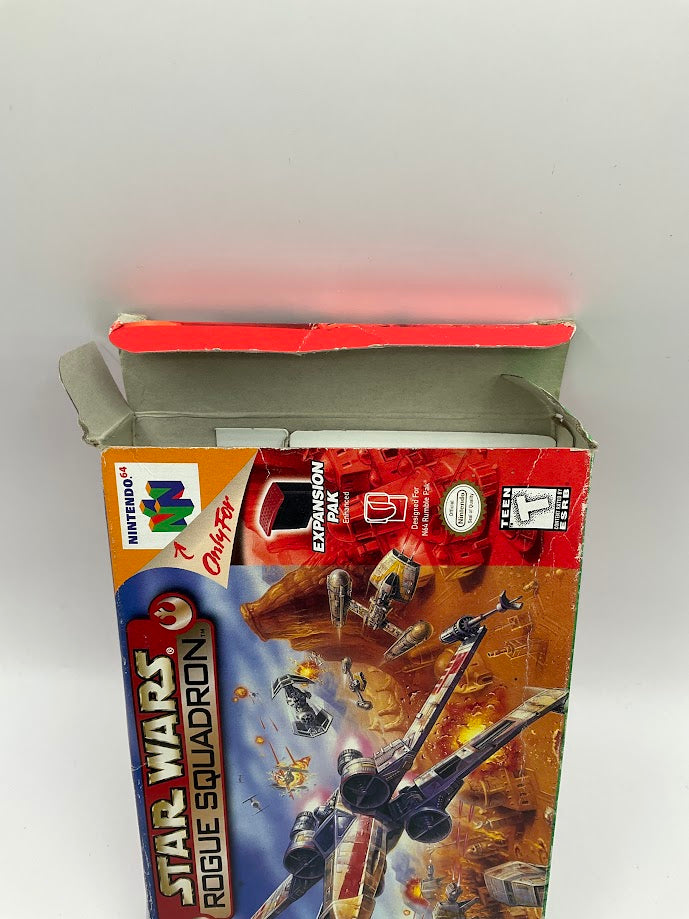 Star Wars Rogue Squadron Nintendo 64 CIB