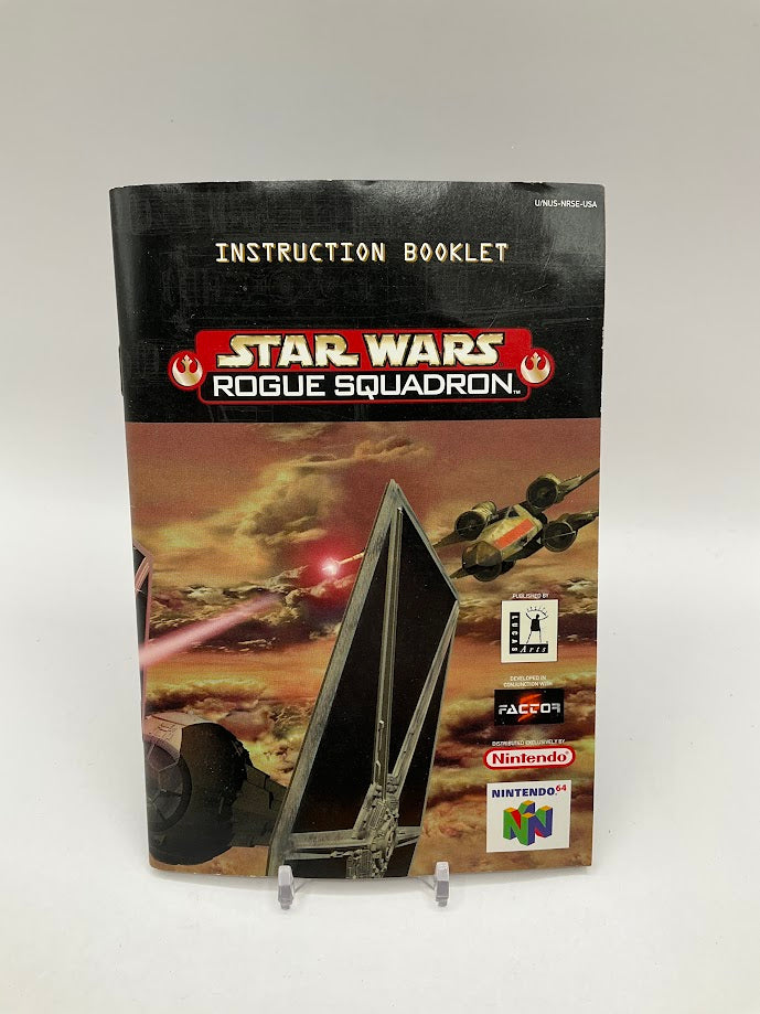 Star Wars Rogue Squadron Nintendo 64 CIB
