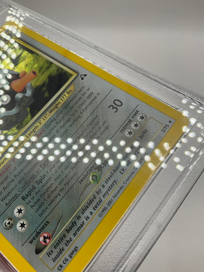 Forretress Pokemon Neo Discovery Holo 1st Edition #2 PSA 8