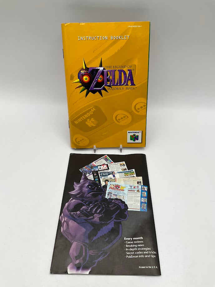 The Legend of Zelda Majora's Mask [Collector's Edition] Nintendo 64 CIB