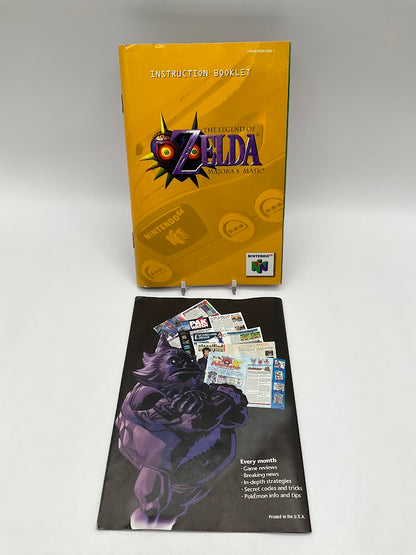 The Legend of Zelda Majora's Mask [Collector's Edition] Nintendo 64 CIB