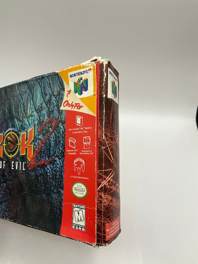 Turok 2 Seeds of Evil Nintendo 64 CIB