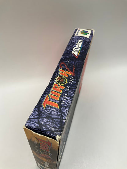 Turok 2 Seeds of Evil Nintendo 64 CIB