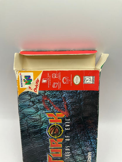 Turok 2 Seeds of Evil Nintendo 64 CIB