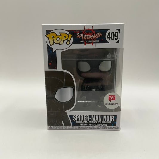 Spider-Man Noir Funko Pop! Into the Spider-Verse #409 Walgreens