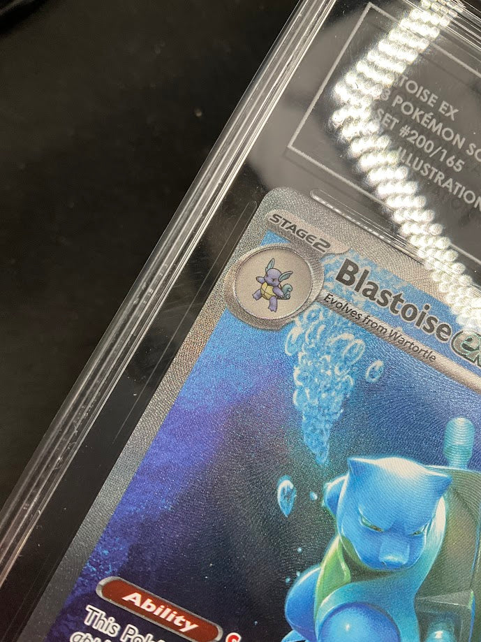 Blastoise ex Pokemon 151 Special Illustration Rare #200 TAG 9、Collector Store LLC Gaming、kayou