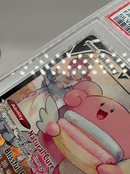 Blissey V Pokemon Silver Tempest Full Art #TG22 PSA 9