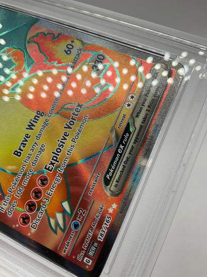 Charizard ex Pokemon 151 Ultra Rare #183 PSA 9