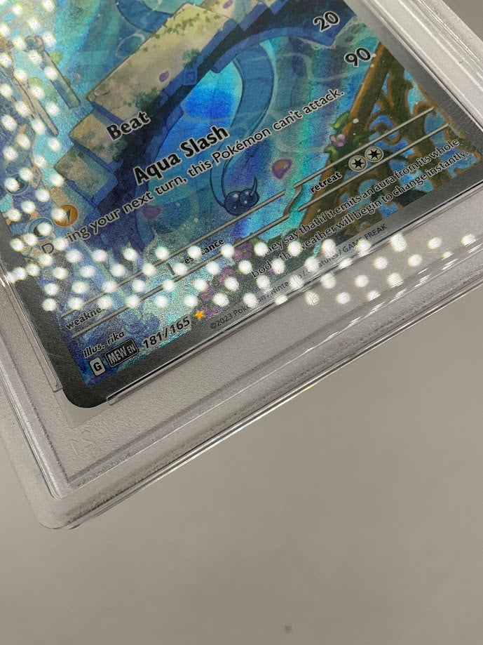 Dragonair Pokemon 151 Illustration Rare #181 PSA 9