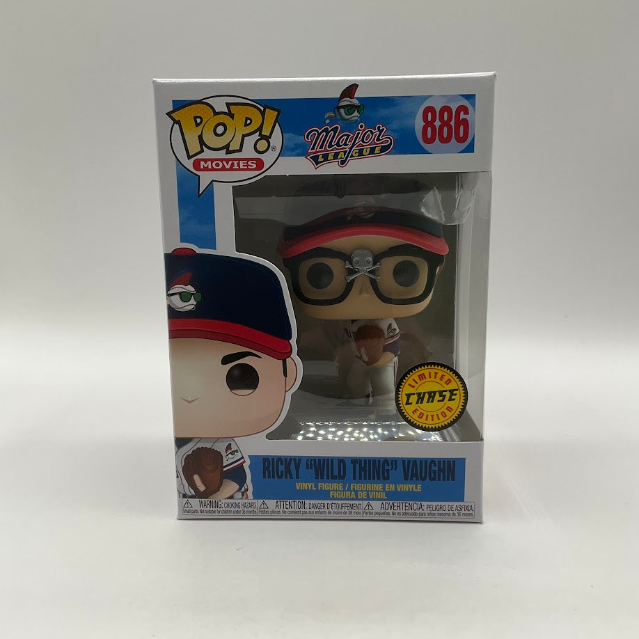 Ricky "Wild Thing" Vaughn Funko Pop! Major League #886 Chase Limited Edition