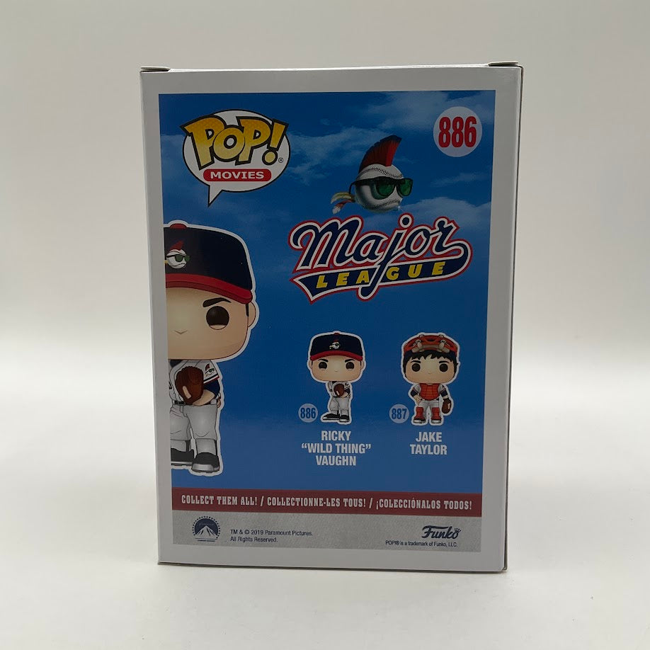 Ricky "Wild Thing" Vaughn Funko Pop! Major League #886 Chase Limited Edition