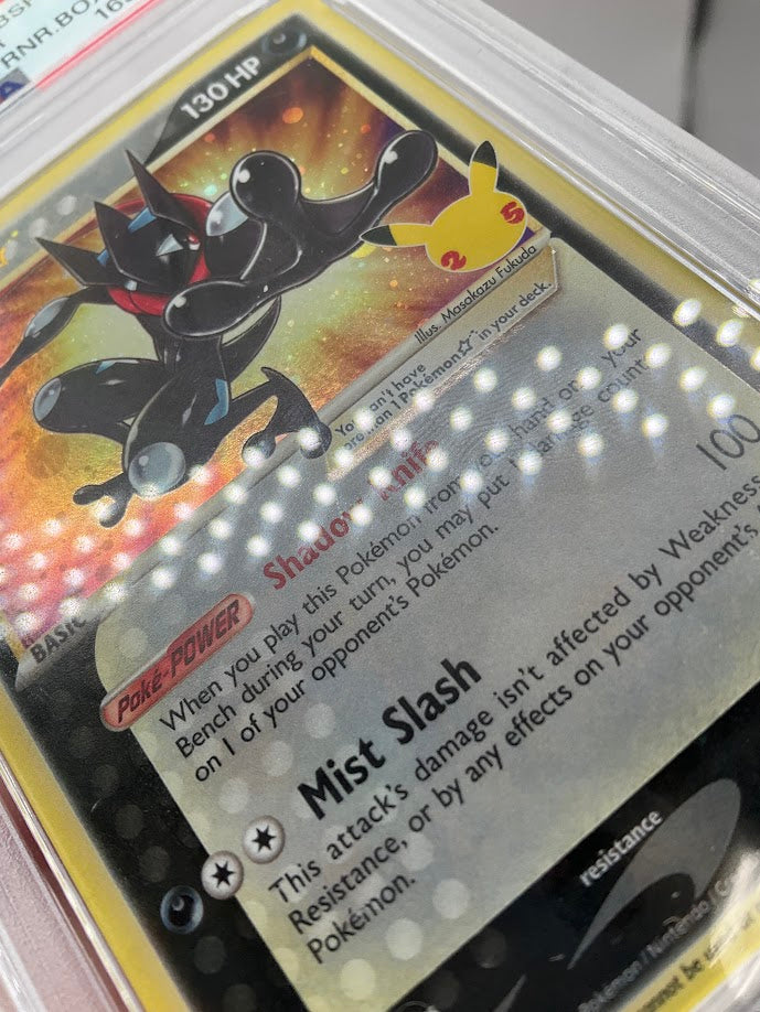 Greninja Gold Star Pokemon Celebrations Elite Trainer Box #144 PSA 8 #3