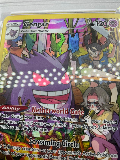 Gengar Pokemon Lost Origin Full Art #TG06 PSA 9