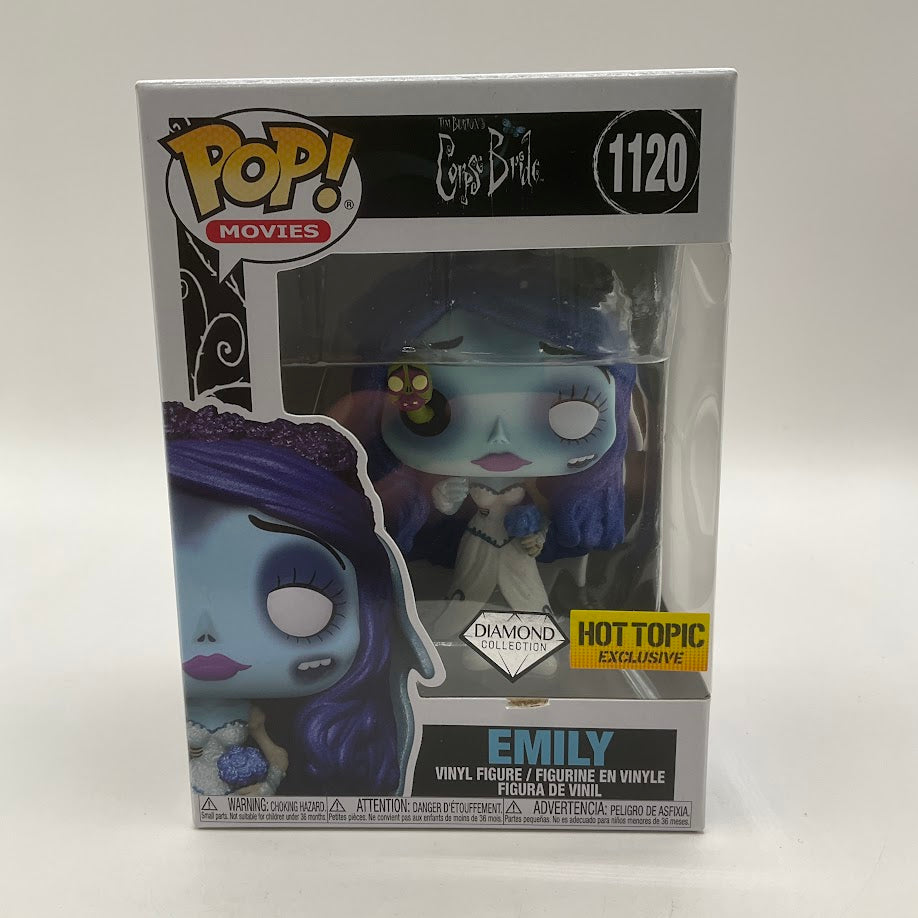 Emily Funko Pop! Corpse Bride #1120 Diamond Collection Hot Topic