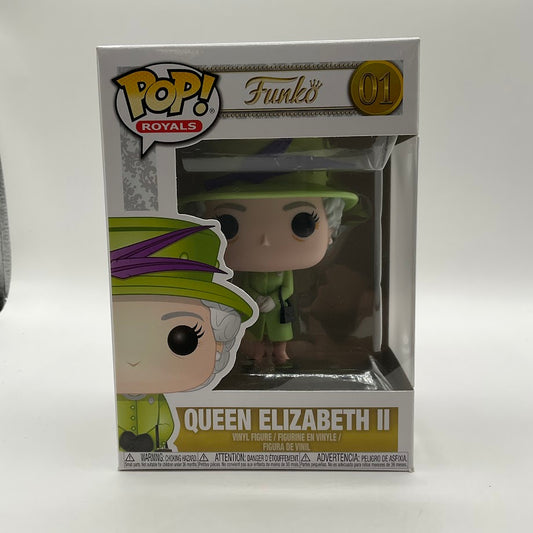 Queen Elizabeth II (Green) Funko Pop! Royals #01