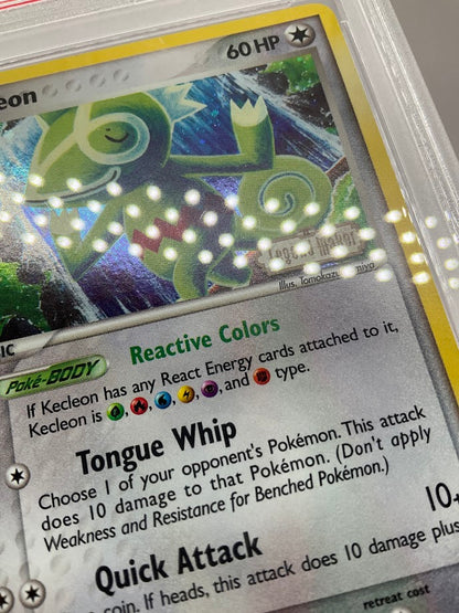 Kecleon Pokemon Legend Maker Reverse Foil #37 PSA 9