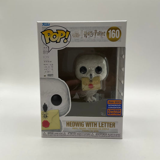 Hedwig with Letter Funko Pop! Harry Potter #160 2023 Wondrous Convention