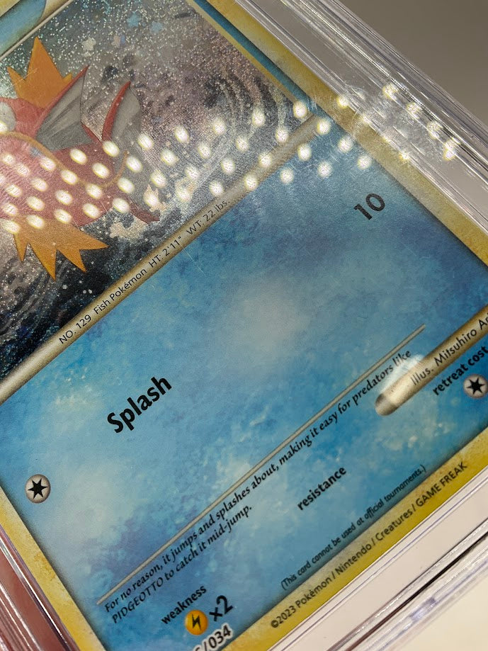 Magikarp Pokemon Blastoise & Suicune ex Deck Holo #006 CGC 9.5