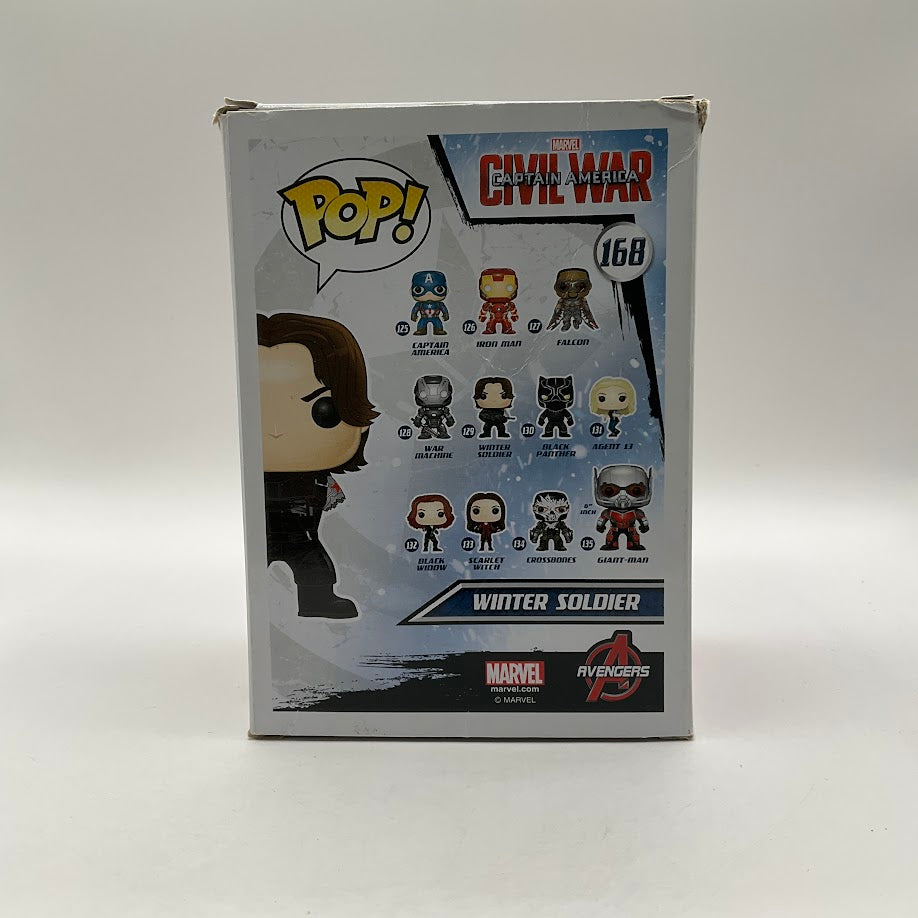 Winter Solider Funko Pop! Captain America Civil War #168