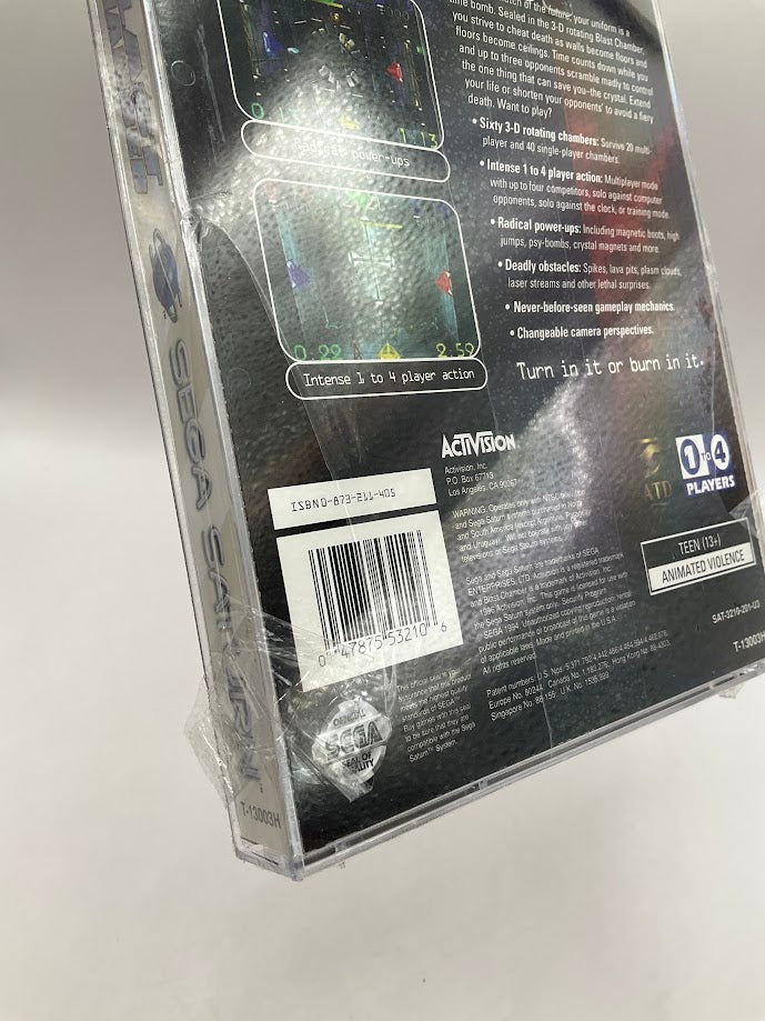 Blast Chamber Sega Saturn Sealed