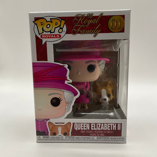 Queen Elizabeth II (Pink) Funko Pop! Royals #01