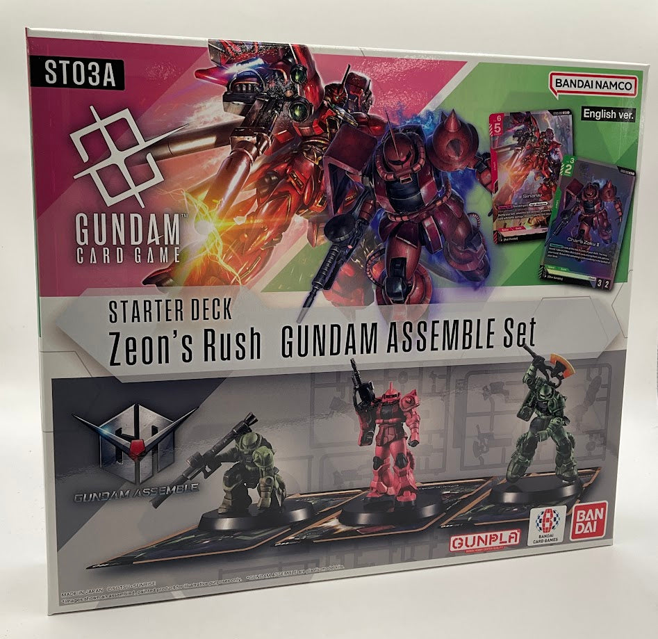 Gundam TCG: Zeon's Rush Assemble Starter Deck (ST-03)