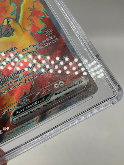 Team Rocket's Moltres ex Pokemon Destined Rivals UPC #208 CGC 9.5