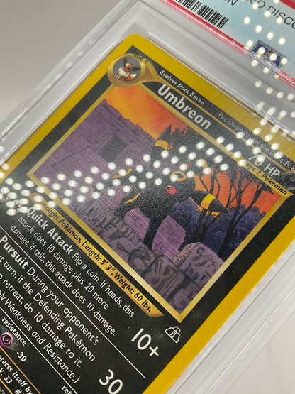 Umbreon Pokemon Neo Discovery #32 PSA 7