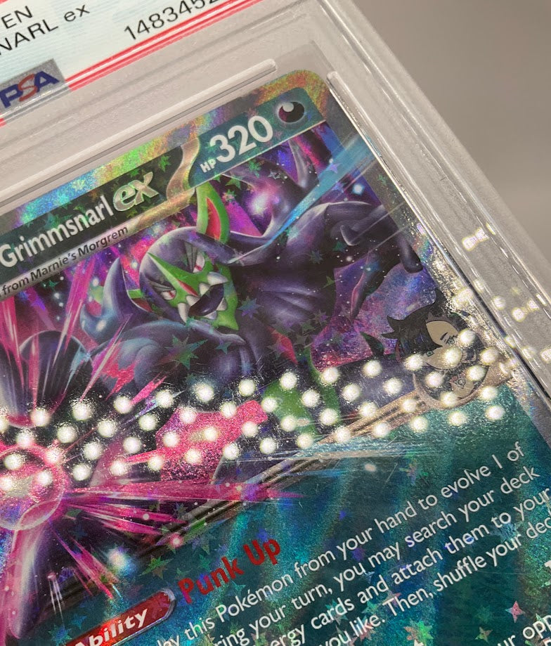 Marnie's Grimmsnarl ex Pokemon Destined Rivals #136 PSA 10