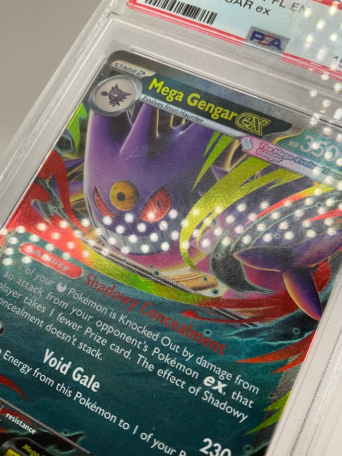 Mega Gengar ex Pokemon Phantasmal Flames #056 PSA 10