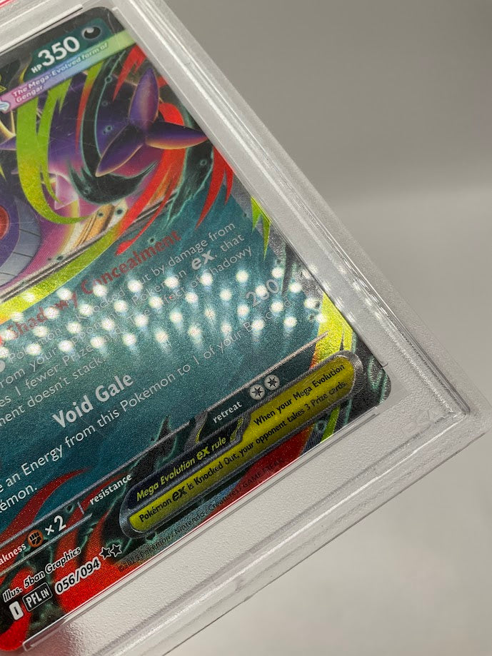 Mega Gengar ex Pokemon Phantasmal Flames #056 PSA 10