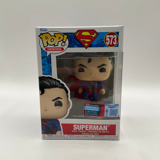 Superman Funko Pop! DC Super Heroes #573 2025 Fall Convention