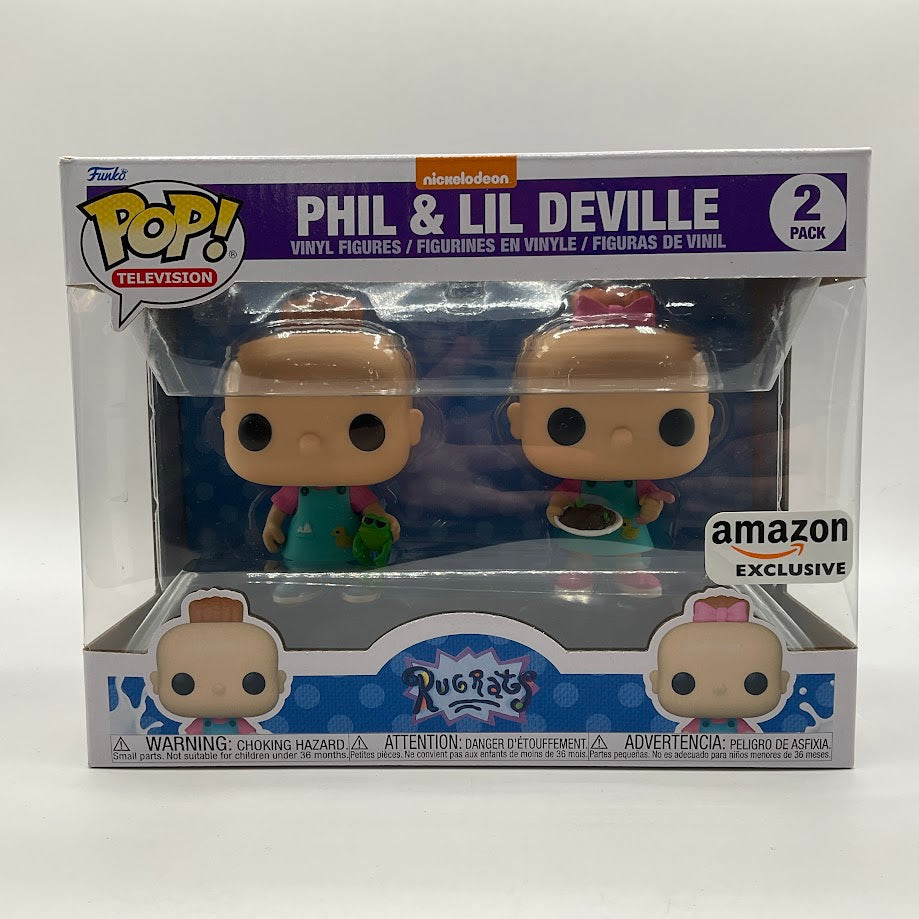 Phil & Lil Deville Funko Pop! Rugrats 2 Pack Amazon Exclusive