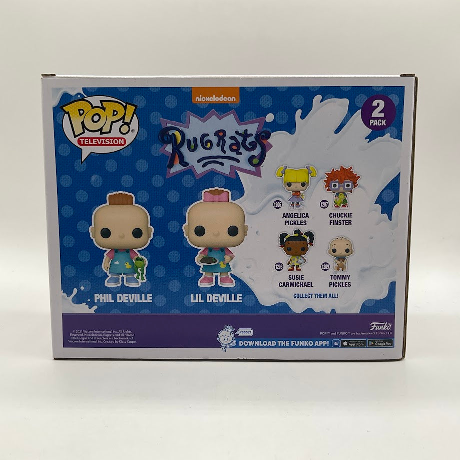 Phil & Lil Deville Funko Pop! Rugrats 2 Pack Amazon Exclusive