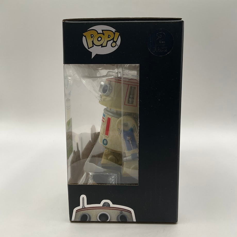R2-D2 & R5-D4 Funko Pop! Star Wars 2 Pack 2023 Galactic Convention