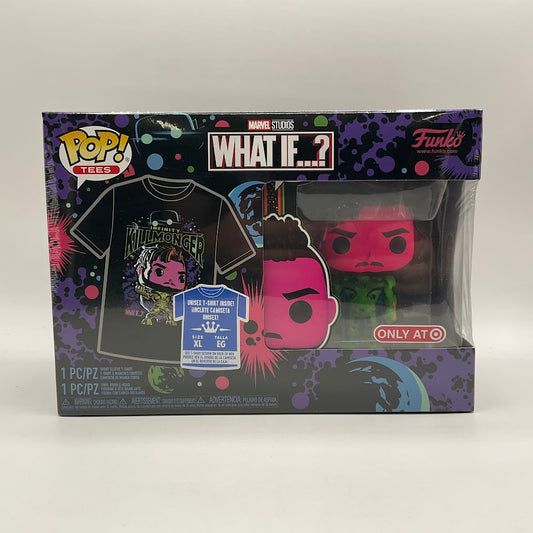 Infinity Killmonger Funko Pop! & Tee What If...? Target Exclusive Size XL
