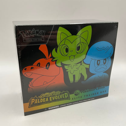Scarlet & Violet: Paldea Evolved Elite Trainer Box Pokemon Center Exclusive