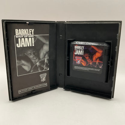 Barkley Shut Up and Jam Sega Genesis CIB