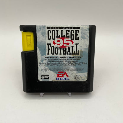 Bill Walsh College Football 95 Sega Genesis CIB