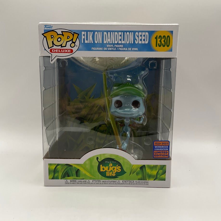 Flik on Dandelion Seed Funko Pop! A Bug's Life #1330 2023 Wondrous