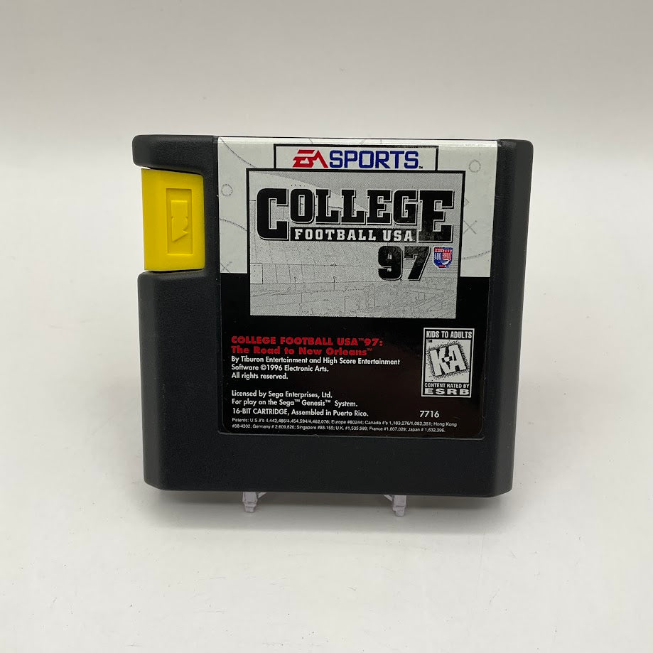 College Football USA 97: The Road to New Orleans Sega Genesis CIB #1