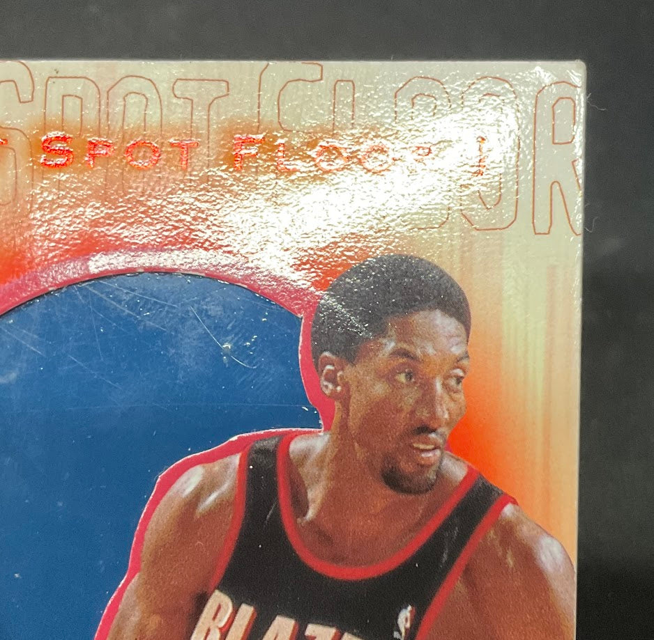 Scottie Pippen 2001-02 Upper Deck Sweet Shot Hot Spot Floor Relic #SP-F
