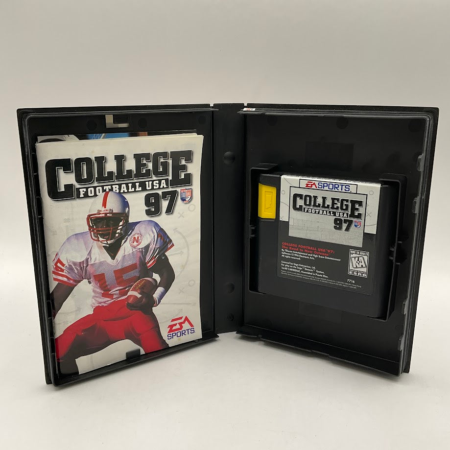 College Football USA 97: The Road to New Orleans Sega Genesis CIB #2
